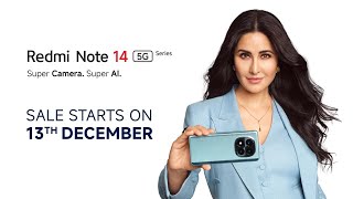 Redmi Note 14 5G Series Outdoor Speaker and Redmi Buds 6  Launching on 9th Dec [upl. by Weider522]