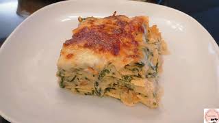 Recette de lasagne aux saumons et épinards [upl. by Essex492]