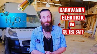 KARAVANDA ELEKTRİK VE SU TESİSATI NASIL OLMALI [upl. by Donoho]