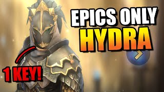 Hydra EPICS ONLY 1 KEY normal NO Shamael  Raid Shadow Legends [upl. by Heffron]