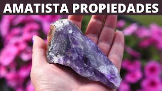 PIEDRA AMATISTA PROPIEDADES SIGNIFICADO BENEFICIOS Y USOS DE LA AMATISTA [upl. by Ajnin]