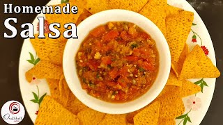 Homemade Salsa Dip  Easy Tomato Salsa Recipe  Mexican Salsa Dip  OvalShelf [upl. by Hgielram]