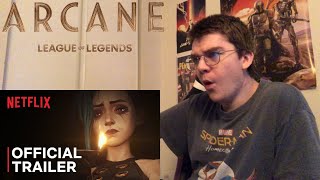 ARCANE Season 2 Official Trailer REACTION [upl. by Smallman]