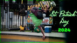 Aggression Session Apex Skatepark  St Patricks Day 2024 [upl. by Tavia]