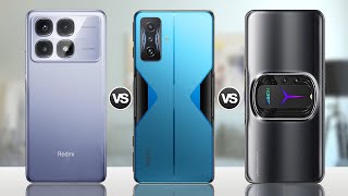 Xiaomi Redmi K70 Ultra Vs Xiaomi Redmi K50 Gaming Vs Lenovo Legion Y90 [upl. by Arte]