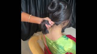 Bharatanatyam Hair Do Style 2 [upl. by Rede]