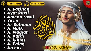 The heart touching voice of Ayat Kursi 7xSurah YasinAr RahmanWaqiahAl MulkKahfiIkhlasFalaq [upl. by Lucier]