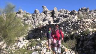 Los Riscos  Sendero de las Eras Júzcar Serranía de Ronda Málaga [upl. by Mayeda3]