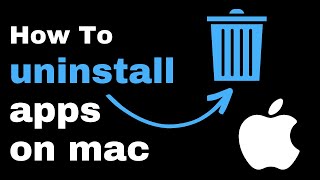 How To Uninstall Apps On Mac [upl. by Iem]