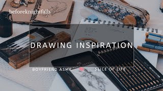 ASMR drawing inspiration [upl. by Zelten]