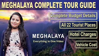 Complete Meghalaya Travel guide  22 Tourist Places in Meghalaya  HotelCarTicket5 Day itinerary [upl. by Ransome]