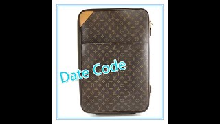 Date Code amp Stamp Louis Vuitton Pegase 55 Monogram Canvas  LUXCELLENT TV [upl. by Siuqram]