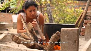 Traditional weaving of the Ecuadorian toquilla straw hat [upl. by Eeralav]