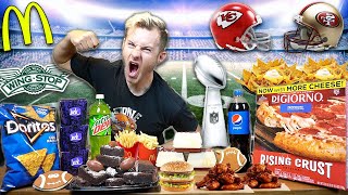 THE ALL AMERICAN SUPER BOWL CHEAT MEAL 13000 CALORIES [upl. by Korey]