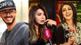 نوال الزغبي تتحدث عن أسماء لمنور وأغنية عندو الزين وتحكي مادار بينها وبين سعد لمجرد أثناء لقائهما [upl. by Naillimixam]