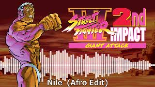 Nile Afro Edit  Street Fighter III Second Impact Arrange [upl. by Nybbor]