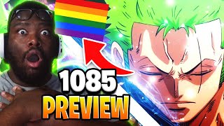 Zoro FUMBLED a Baddie Kaido STRONGER than Luffy One Piece 1085 Preview Reaction [upl. by Llerrej820]