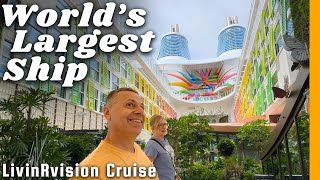 Epic Inaugural Group Cruise on the World’s Largest Ship Part 1 [upl. by Nennek]