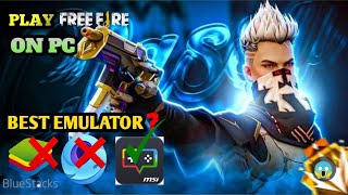 Best Emulator For FREE FIRE in 2024  MSI APP PLAYER  KHAN GAMERZ OP [upl. by Aicilram406]