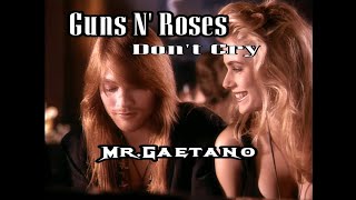 Guns N Roses  Dont Cry Music Video Remastered HQ4K [upl. by Filberto]