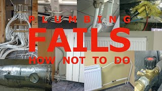 Plumbing FAILS Fun to watch Check how not to do [upl. by Martynne438]