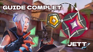 GUIDE COMPLET  COMMENT MAITRISER JETT  Guide approfondi dune Jett RADIANT VALORANT 2024 [upl. by Ecirtahs]