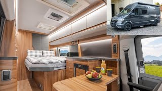 WOHNMOBIL KASTENWAGEN WUNDER AFFINITY DUO M MAN TGE 2024 Luxus Liner mit unvorstellbarem Design [upl. by Uy783]