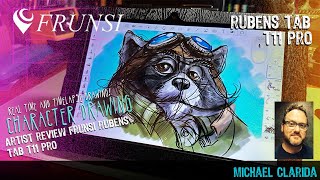 Frunsi Rubens Tab T11 pro review by an artist [upl. by Kenimod]