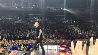 Metallica  Lars Ulrich speaking Danish 9217 Copenhagen Denmark [upl. by Netneuq]