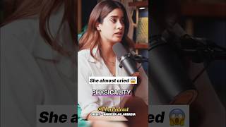 Being sexualised like common girls😱😢 podcast ranveerallahbadia jhanvikapoor trending [upl. by Rees]