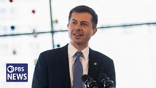 WATCH LIVE Buttigieg holds news briefing ahead of Thanksgiving and Christmas travel season [upl. by Cnut]