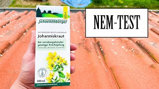 Schoenenberger  Johanniskraut Naturheilpflanzensaft  NEMTEST [upl. by Fields858]