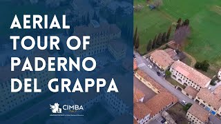 Virtual Aerial Tour of Paderno del Grappa Monte Grappa and CIMBA Campus  CIMBA Italy Study Abroad [upl. by Nedyaj]