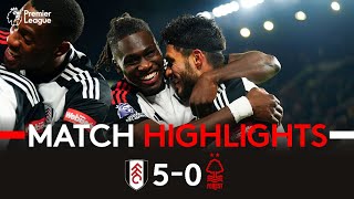 HIGHLIGHTS  Fulham 50 Nottingham Forest  5️⃣ Under The Cottage Lights ✋ [upl. by Edyak606]