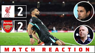 Fan Reaction Arteta’s Defensive Plan Exposed Liverpool’s Late Comeback Shocks Arsenal [upl. by Yancy]