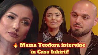 😱 Scandal Exploziv Teodora la spital din cauza stresului Mama Teodorei intervine în Casa Iubirii [upl. by Hafeenah]