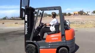 Toyota 426FGCU25 Forklift for Sale in Phoenix Arizona  Stock 17668 [upl. by Weight]