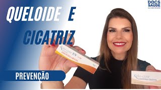 Como tratar queloide e cicatriz com KeloCote e KeloCote UV [upl. by Esiahc]