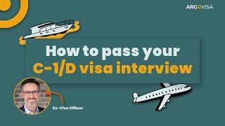 How to Pass your C1D Visa Interview [upl. by Margaux248]