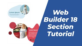 How to use Sections in WYSIWYG Web Builder 18 [upl. by Marney]