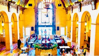 MILLENNIUM BILTMORE HOTEL FAMOUS LOBBY BRIDGERTON EXPERIENCE LOS ANGELES TRAVELSLAUREL  4KUHD [upl. by Mian]