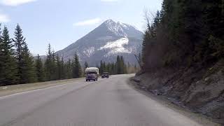 Crowsnest Highway  Driving between FERNIE amp Cranbrook BC Canada  Relaxing Drive Tour [upl. by Koerner368]