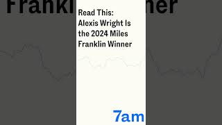 Read This Alexis Wright Is the 2024 Miles Franklin Winner  7am [upl. by Farnsworth665]