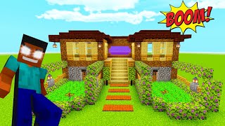 Minecraft Tutorial  How to build a Duo House 🏠 Day4 [upl. by Esiled]