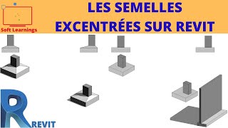 LES SEMELLES EXCENTRÉES SUR REVIT [upl. by Bowe]