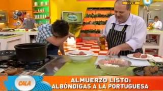 Albóndigas con arroz a la portuguesa Parte 1 [upl. by Leler]