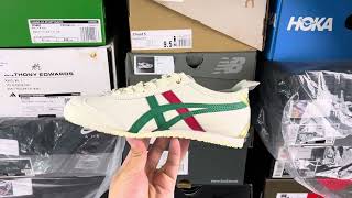 Onitsuka Tiger Mexico 66 Birch Kale Red Gold 1183B511200 [upl. by Anastos]