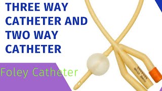 Insert 3Way Foley Catheter  Catheter Insertion And Bladder Irrigation With 3 Way Catheter [upl. by Salazar]