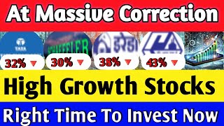 4 High Growth Stocks At More than 30 Discount Best High Growth Stocks To Buy Now [upl. by Osber842]