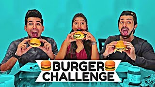 Burger Challenge  Rimorav Vlogs [upl. by Wasson]